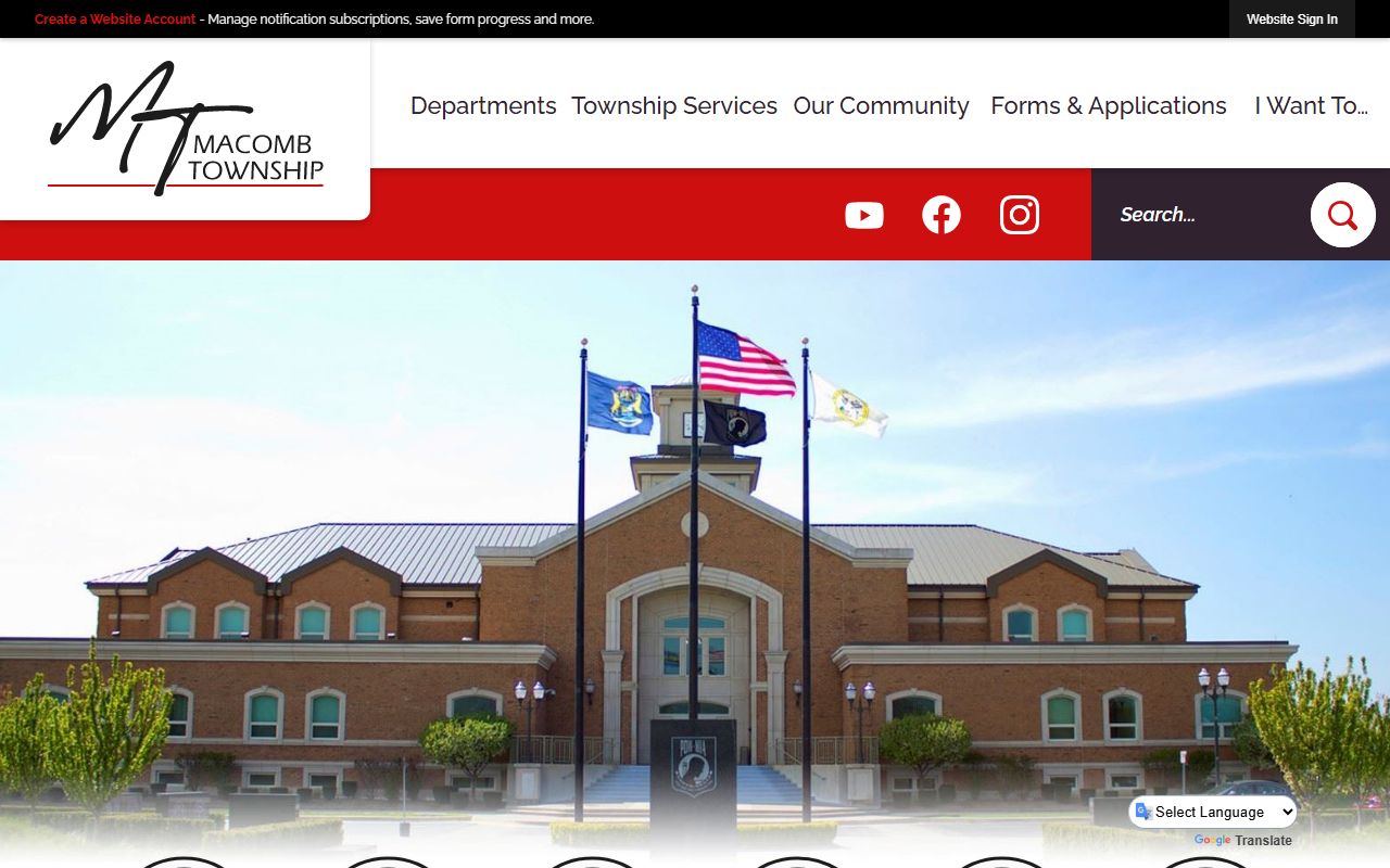Macomb County circuit court CourtView portal for case records