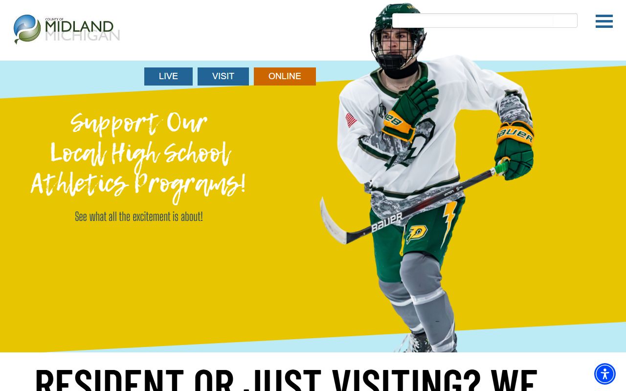 Midland County website for court records and clerk information